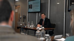Guest speaker, Graham Brady, gave a speech on the subject of Europe